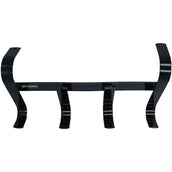 Agradi Horse Trensenhalter mit 4 Haken Schwarz Agradi Horse Trensenhalter mit 4 Haken Schwarz