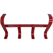 Agradi Horse Trensenhalter mit 4 Haken Rot Agradi Horse Trensenhalter mit 4 Haken Rot