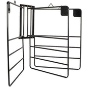 Agradi Horse Deckenhalter für 3 Decken Metall XH Schwarz Agradi Horse Deckenhalter für 3 Decken Metall XH Schwarz