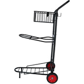 Agradi Horse Sattelkarre mit Korb Schwarz Agradi Horse Sattelkarre mit Korb Schwarz