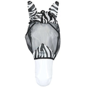 Velder Horsewear Essentials Fliegenmaske Zebra mit Ohren Schwarz/Weiß Velder Horsewear Essentials Fliegenmaske Zebra mit Ohren Schwarz/Weiß