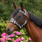 Velder Horsewear Essentials Fliegenmaske Zebra Ohne Ohren Schwarz/Weiß Velder Horsewear Essentials Fliegenmaske Zebra Ohne Ohren Schwarz/Weiß