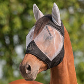 Velder Horsewear Premium Fliegenmaske mit Ohren Schwarz Velder Horsewear Premium Fliegenmaske mit Ohren Schwarz