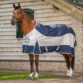 Velder Horsewear Fliegendecke Rainless Fall Navy/Pearl Silver Velder Horsewear Fliegendecke Rainless Fall Navy/Pearl Silver