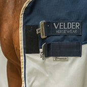 Velder Horsewear Premium Fliegendecke Waterproof-Top Navy/Pearl Silver Velder Horsewear Premium Fliegendecke Waterproof-Top Navy/Pearl Silver