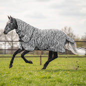 Velder Horsewear Fliegendecke mit Halsteil Zebra Schwarz/Weiß Velder Horsewear Fliegendecke mit Halsteil Zebra Schwarz/Weiß