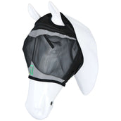 Agradi Horse Fliegenmaske Fine Mesh mit Ohrausschnitt Schwarz Agradi Horse Fliegenmaske Fine Mesh mit Ohrausschnitt Schwarz