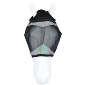 Agradi Horse Fliegenmaske Fine Mesh mit Ohrausschnitt Schwarz Agradi Horse Fliegenmaske Fine Mesh mit Ohrausschnitt Schwarz