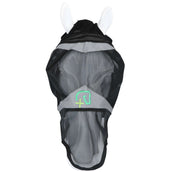 Agradi Horse Fliegenmaske Fine Mesh mit Ohrausschnitt und Nase Schwarz Agradi Horse Fliegenmaske Fine Mesh mit Ohrausschnitt und Nase Schwarz