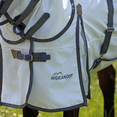 Highlander Plus by Shires Ekzemerdecke Sweet-Itch Combo Weiß/Airforce Highlander Plus by Shires Ekzemerdecke Sweet-Itch Combo Weiß/Airforce