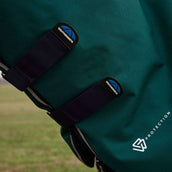 WeatherBeeta ComFiTec Plus Dynamic Turnout Detach-A-Neck 220g Forest Green/Navy WeatherBeeta ComFiTec Plus Dynamic Turnout Detach-A-Neck 220g Forest Green/Navy