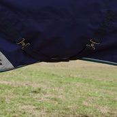 WeatherBeeta ComFiTec Plus Dynamic Turnout Detach-A-Neck 100g Navy/Forest Green WeatherBeeta ComFiTec Plus Dynamic Turnout Detach-A-Neck 100g Navy/Forest Green