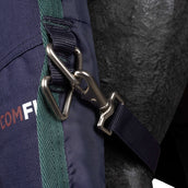 WeatherBeeta ComFiTec Plus Dynamic Turnout High Neck 220g Navy/Forest Green WeatherBeeta ComFiTec Plus Dynamic Turnout High Neck 220g Navy/Forest Green