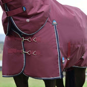 WeatherBeeta ComFiTec Essential Turnout Detach-A-Neck 50g Burgund/Navy WeatherBeeta ComFiTec Essential Turnout Detach-A-Neck 50g Burgund/Navy