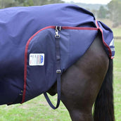 WeatherBeeta ComFiTec Essential Turnout Detach-A-Neck 50g Navy/Burgundy WeatherBeeta ComFiTec Essential Turnout Detach-A-Neck 50g Navy/Burgundy