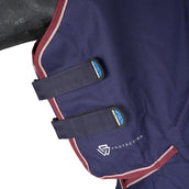 WeatherBeeta ComFiTec Essential Turnout Combo 360g Navy/Burgundy WeatherBeeta ComFiTec Essential Turnout Combo 360g Navy/Burgundy