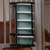 Waldhausen Futtertrog Halter für 2-Liter-Behälter Schwarz Waldhausen Futtertrog Halter für 2-Liter-Behälter Schwarz