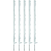 Agradi Power Weidepfahl Titan mit Einzeltritt 110cm 5 Stück Weiß Agradi Power Weidepfahl Titan mit Einzeltritt 110cm 5 Stück Weiß