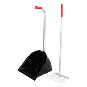 Kerbl Mistboy Komplett mit Harke Schwarz Kerbl Mistboy Komplett mit Harke Schwarz