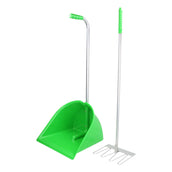 Kerbl Mistboy Komplett mit Harke Hellgrün Kerbl Mistboy Komplett mit Harke Hellgrün