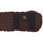 BR Sattelgurtschoner Dressur Schafsfeel Vorgeformt Braun BR Sattelgurtschoner Dressur Schafsfeel Vorgeformt Braun