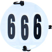 Kerbl Startnummern 3 Zahlen Weiß Kerbl Startnummern 3 Zahlen Weiß