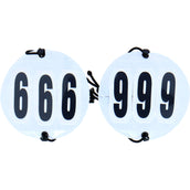 Kerbl Startnummern 3 Zahlen Weiß Kerbl Startnummern 3 Zahlen Weiß