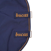 Bucas Halsstück Irish Turnout Combi Neck 50g Navy/Gold Bucas Halsstück Irish Turnout Combi Neck 50g Navy/Gold