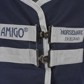 Amigo Staldecke mit Kreuzgurte Poly Navy/Silber Amigo Staldecke mit Kreuzgurte Poly Navy/Silber