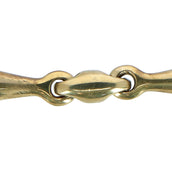 HORKA Gebiss Dop. Gebr. 14mm Goldmessing HORKA Gebiss Dop. Gebr. 14mm Goldmessing