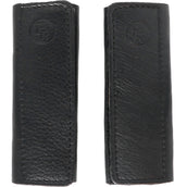 BR Bügelriemenschutz Weiches Leder mit Klettverschluss Schwarz BR Bügelriemenschutz Weiches Leder mit Klettverschluss Schwarz