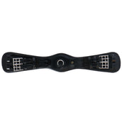 BR Dressurgurt Durham 2 Seitig Elastisch Schwarz/Silber BR Dressurgurt Durham 2 Seitig Elastisch Schwarz/Silber