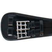 BR Dressurgurt Durham 2 Seitig Elastisch Schwarz/Silber BR Dressurgurt Durham 2 Seitig Elastisch Schwarz/Silber