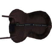 BR Sattelunterleger Wirbelsäulenaussparung Sheepskin Braun BR Sattelunterleger Wirbelsäulenaussparung Sheepskin Braun