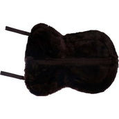 BR Sattelunterleger Wirbelsäulenaussparung Sheepskin Braun BR Sattelunterleger Wirbelsäulenaussparung Sheepskin Braun