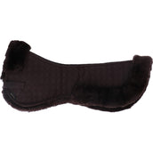 BR Sattelunterleger Wirbelsäulenaussparung Sheepskin Braun BR Sattelunterleger Wirbelsäulenaussparung Sheepskin Braun
