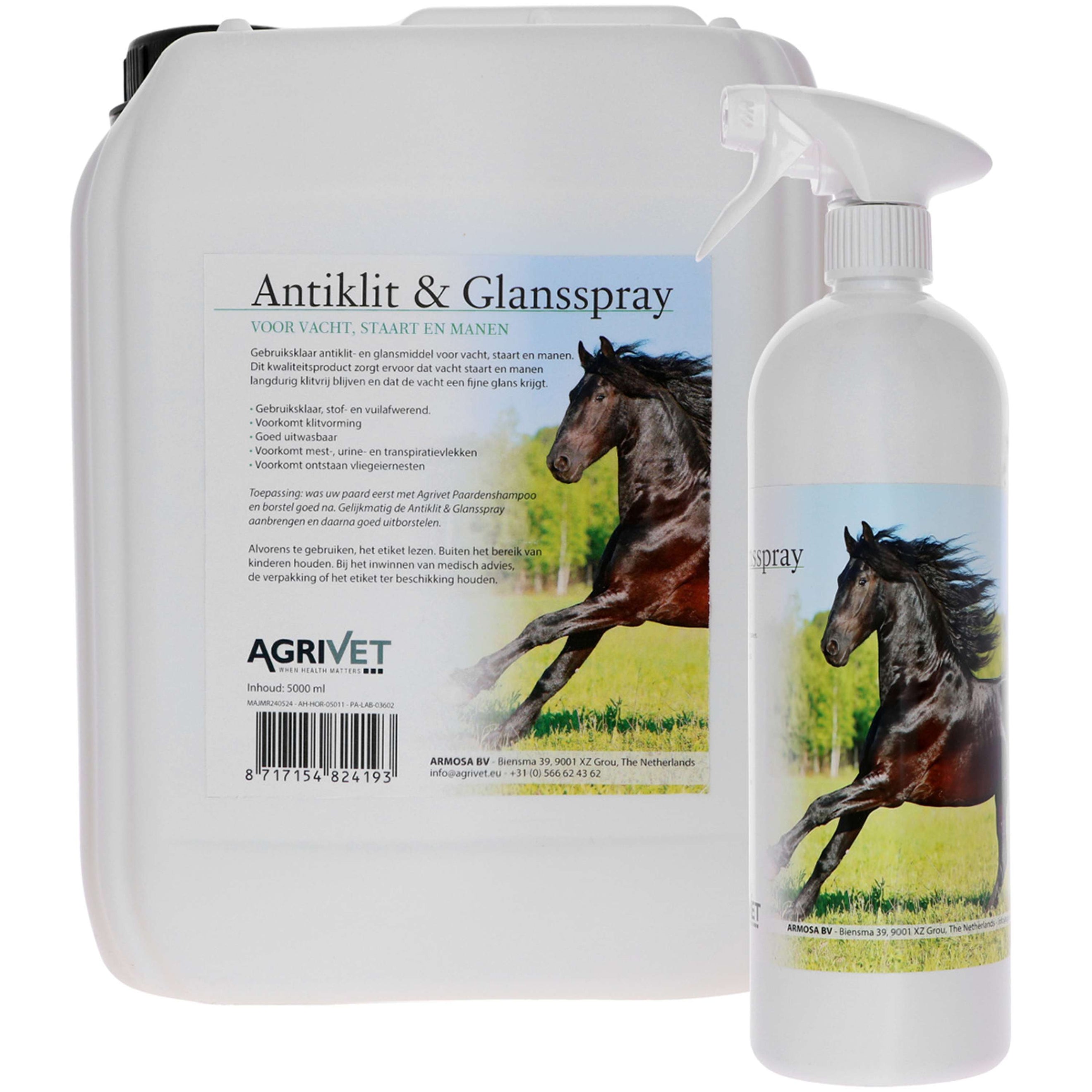 Agrivet Anti Klett/Glanzspray Agrivet Anti Klett/Glanzspray