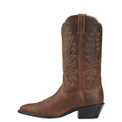 Ariat Westernstiefel Heritage R Toe Womans Braun Ariat Westernstiefel Heritage R Toe Womans Braun