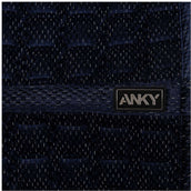 ANKY Schabracke Check Velvet XB25003 Dressur Midnight Blue ANKY Schabracke Check Velvet XB25003 Dressur Midnight Blue