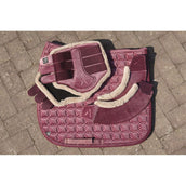 ANKY Schabracke Check Velvet XB25003 Dressur Mellow Mauve ANKY Schabracke Check Velvet XB25003 Dressur Mellow Mauve