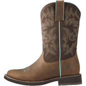 Ariat Westernstiefel Delilah Round Toe Distressed Brown Ariat Westernstiefel Delilah Round Toe Distressed Brown