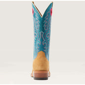 Ariat Westernstiefel Futurity Boon Damen Buckskin Roughout Ariat Westernstiefel Futurity Boon Damen Buckskin Roughout