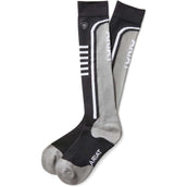Ariat Socken Ariattek SlimLine Schwarz/Grau Ariat Socken Ariattek SlimLine Schwarz/Grau