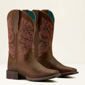 Ariat Westernstiefel Round Up Wide Square Toe Sassy Brown Ariat Westernstiefel Round Up Wide Square Toe Sassy Brown
