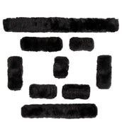 Premiere Halfterschutz Artificial Fur Set Schwarz Premiere Halfterschutz Artificial Fur Set Schwarz