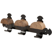 Stubbs Trensenhalter Retro Schwarz Stubbs Trensenhalter Retro Schwarz