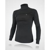 Back on Track Rollkragensweatshirt Damen Schwarz Back on Track Rollkragensweatshirt Damen Schwarz