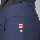Back on Track Reithose Julia Full Grip Blau Back on Track Reithose Julia Full Grip Blau