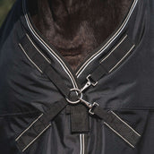 Back on Track Outdoordecke Obsidian 300g mit Abnehmbarem Hals Schwarz Back on Track Outdoordecke Obsidian 300g mit Abnehmbarem Hals Schwarz