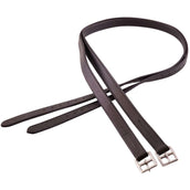 BR Steigbügelriemen Leder Nylon Soft Edelstahl Schnalle Schwarz BR Steigbügelriemen Leder Nylon Soft Edelstahl Schnalle Schwarz